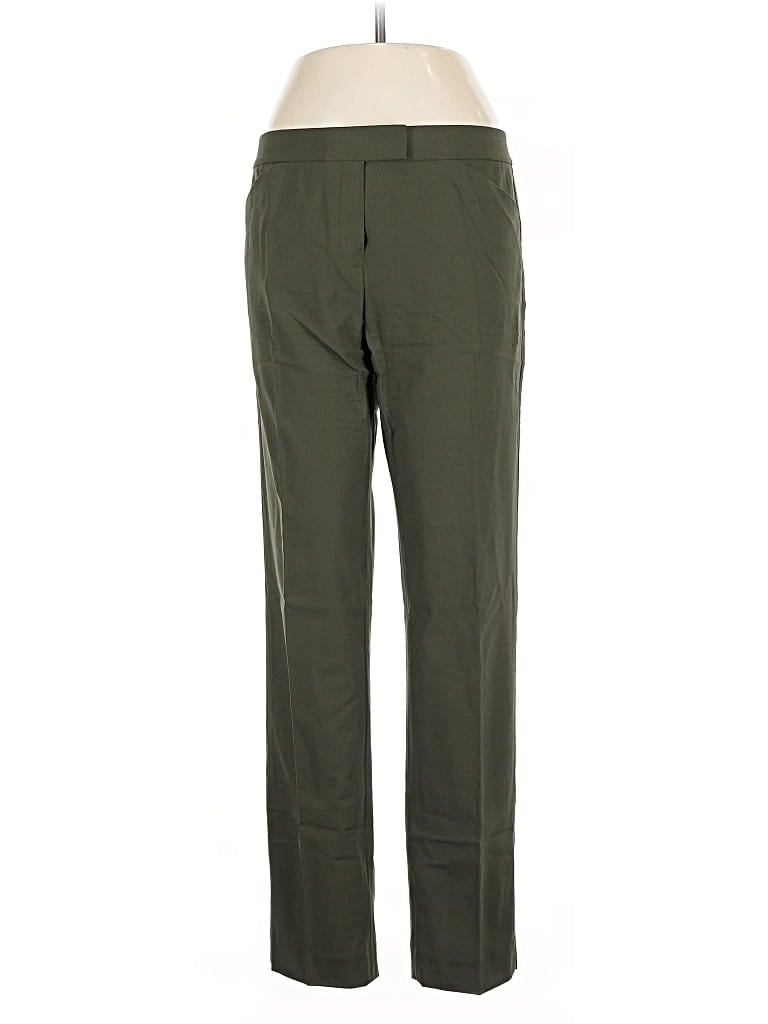 Pre-owned Lafayette 148 Wool Pants In Green