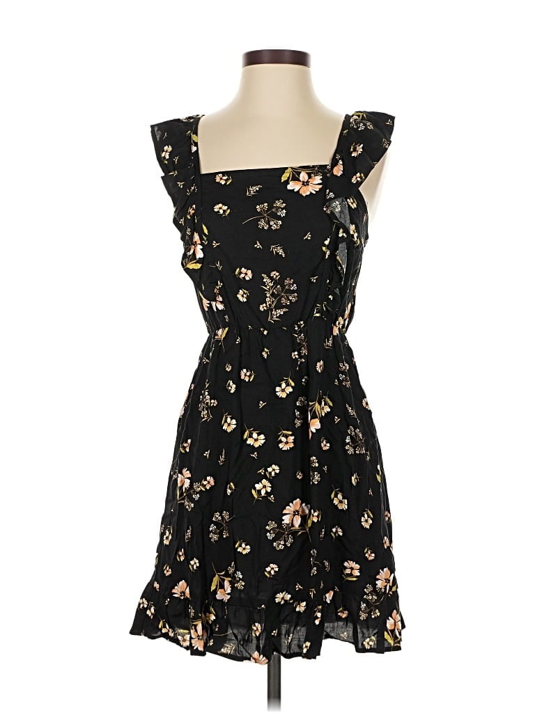 Pre-owned Wild Fable Casual Dress In Black