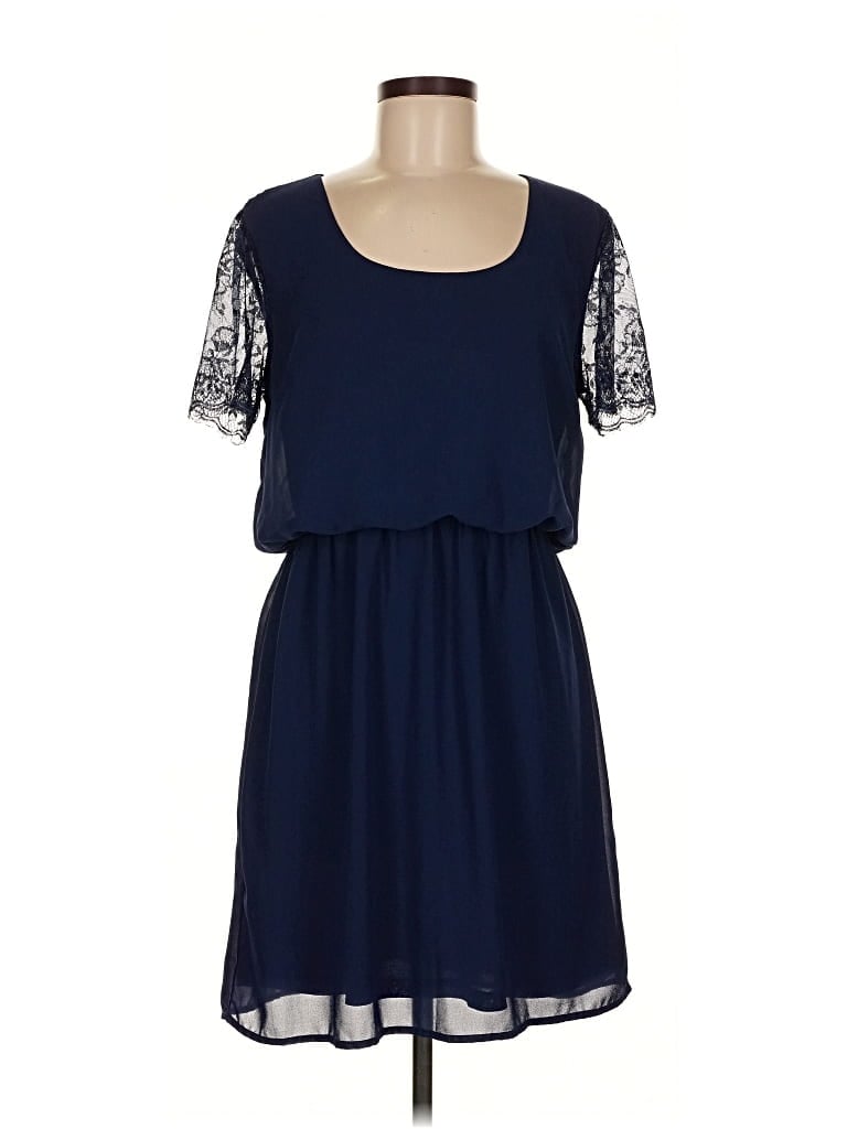 Pre-owned 41hawthorn Casual Dress In Blue