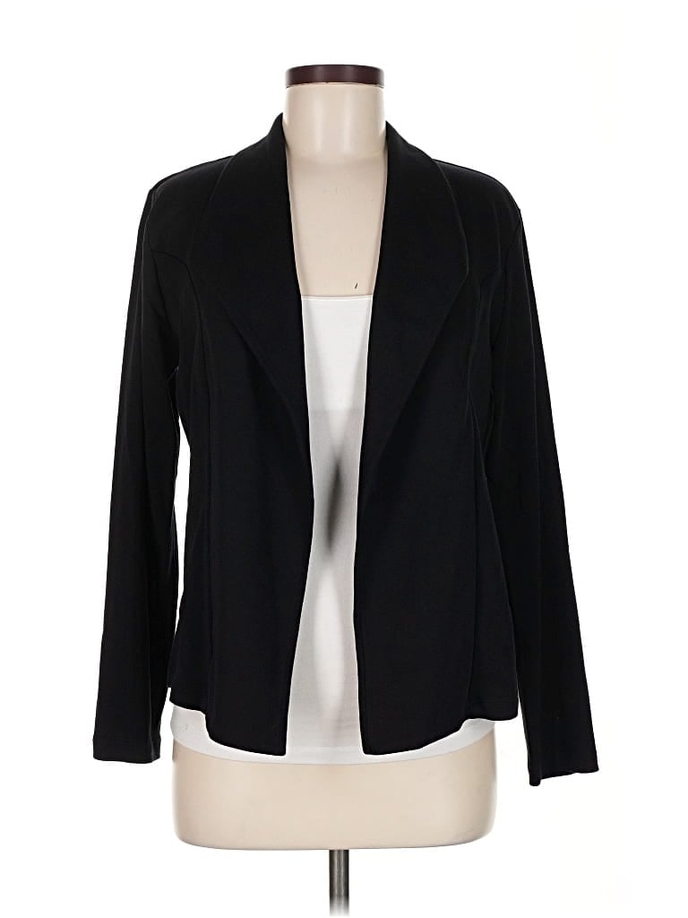 STYLE & CO Pre-owned Blazer Jacket In Black