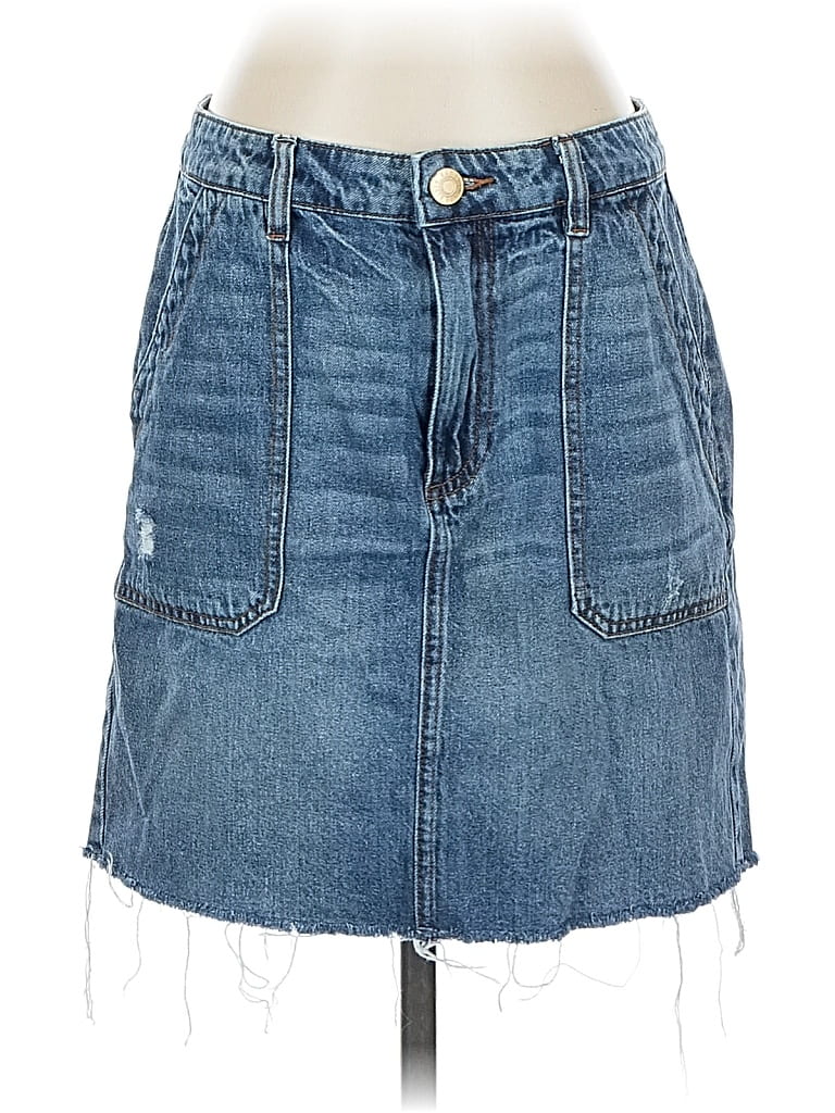 KUT FROM THE KLOTH Pre-owned Denim Skirt In Blue