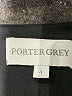 Porter Grey Color Block Blue Cocktail Dress Size 4 - photo 7