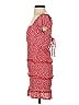 Sim & Sam 100% Rayon Hearts Red Cocktail Dress Size S - photo 5