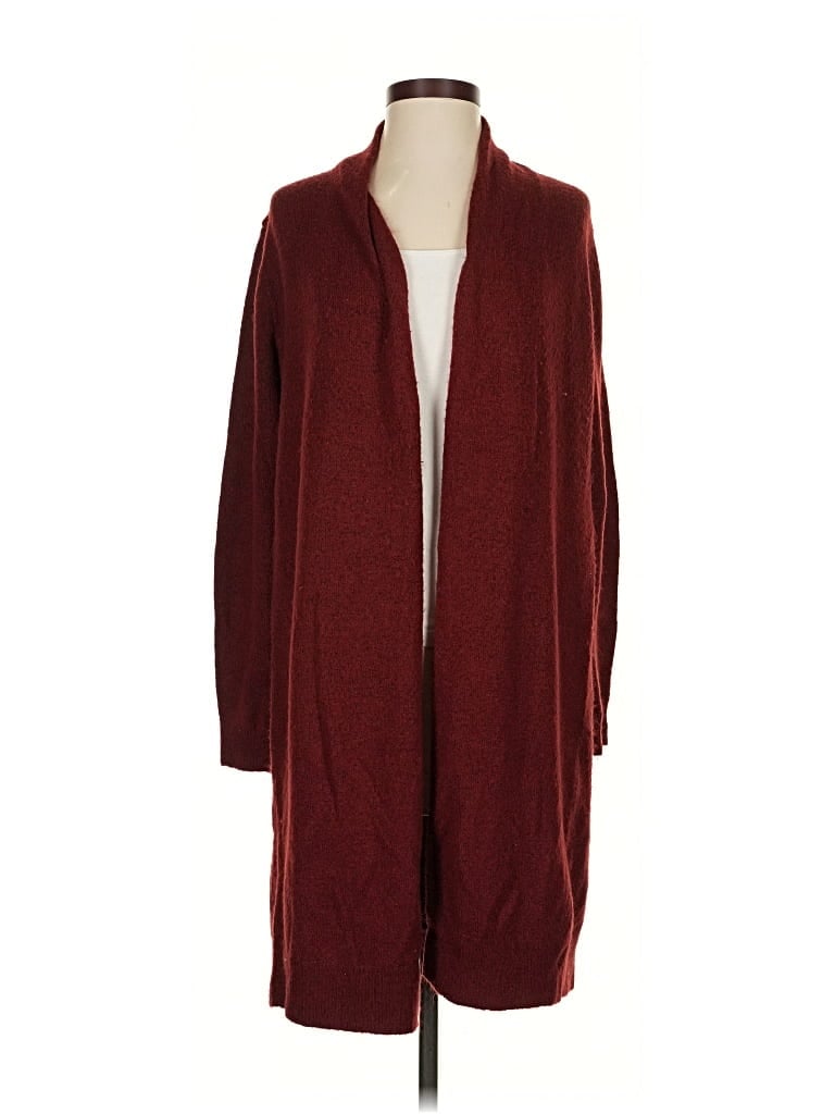 Pre-owned Old Navy Cardigan Sweater In Burgundy
