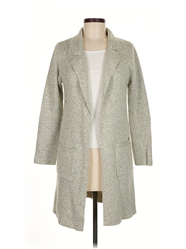 MONTEAU Pre-owned Cardigan Sweater In Gray