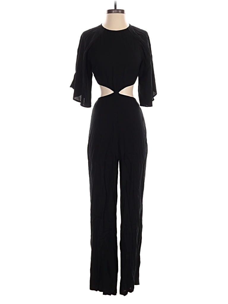 Pre-owned Reformation Jumpsuit In Black
