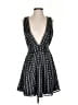 NBD 100% Polyester Polka Dots Black Cocktail Dress Size 4 - photo 1