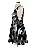 NBD 100% Polyester Polka Dots Black Cocktail Dress Size 4 - photo 5