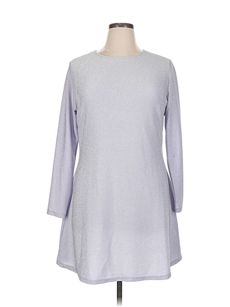Pre-owned Reformation Casual Dress In Gray