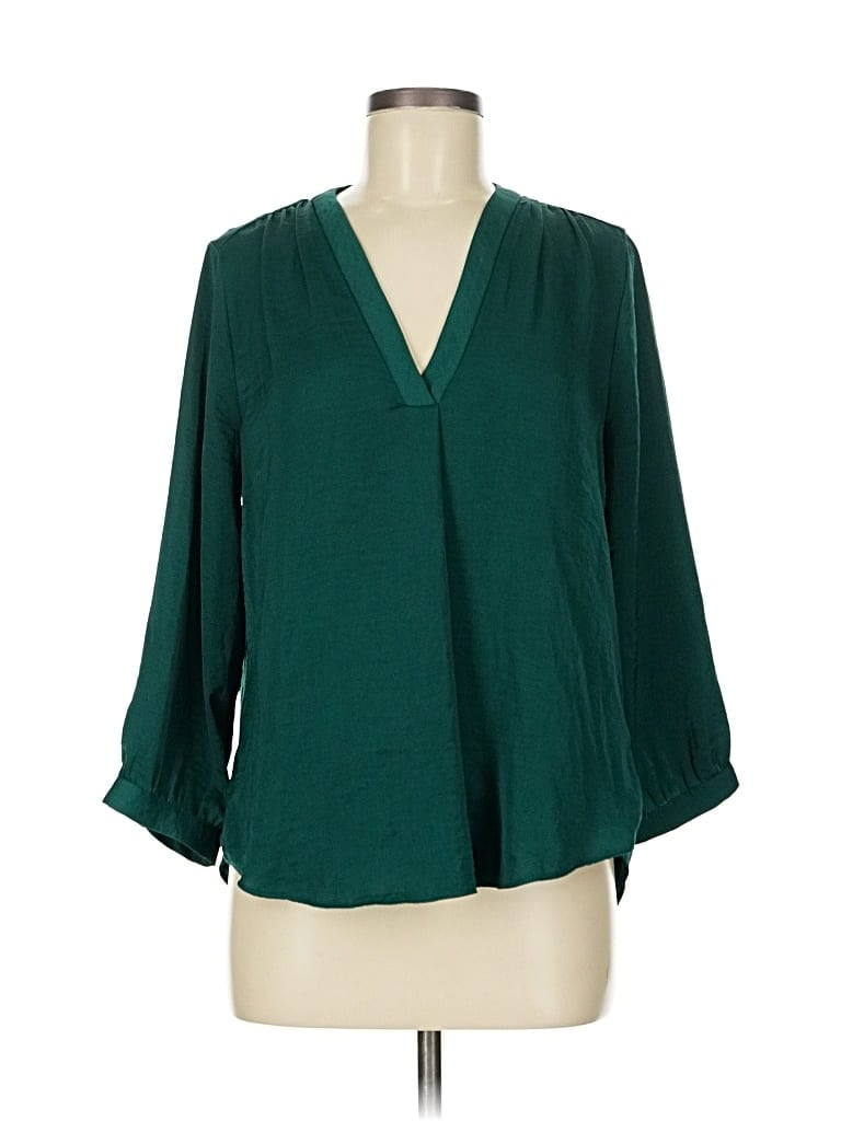 VINCE CAMUTO Pre-owned 3/4 Sleeve Blouse In Green
