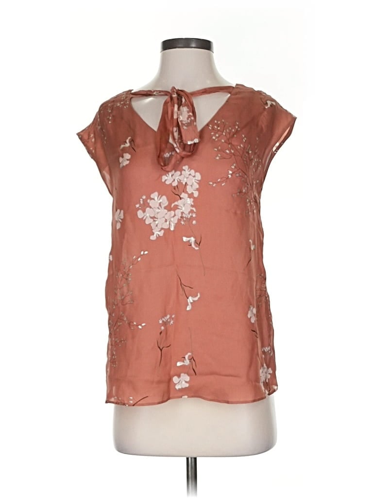 MASSIMO DUTTI Pre-owned Sleeveless Blouse In Brown