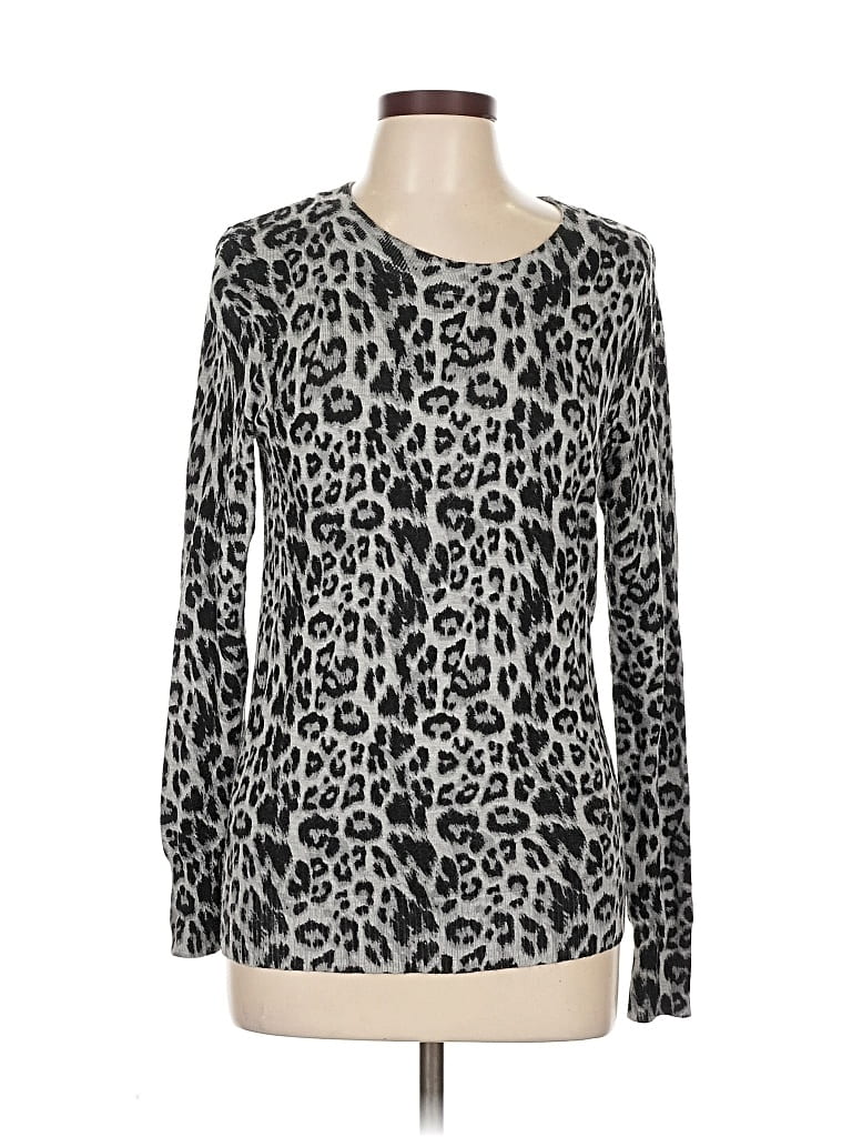 Pre-owned Assorted Brands Pullover Sweater In Silver