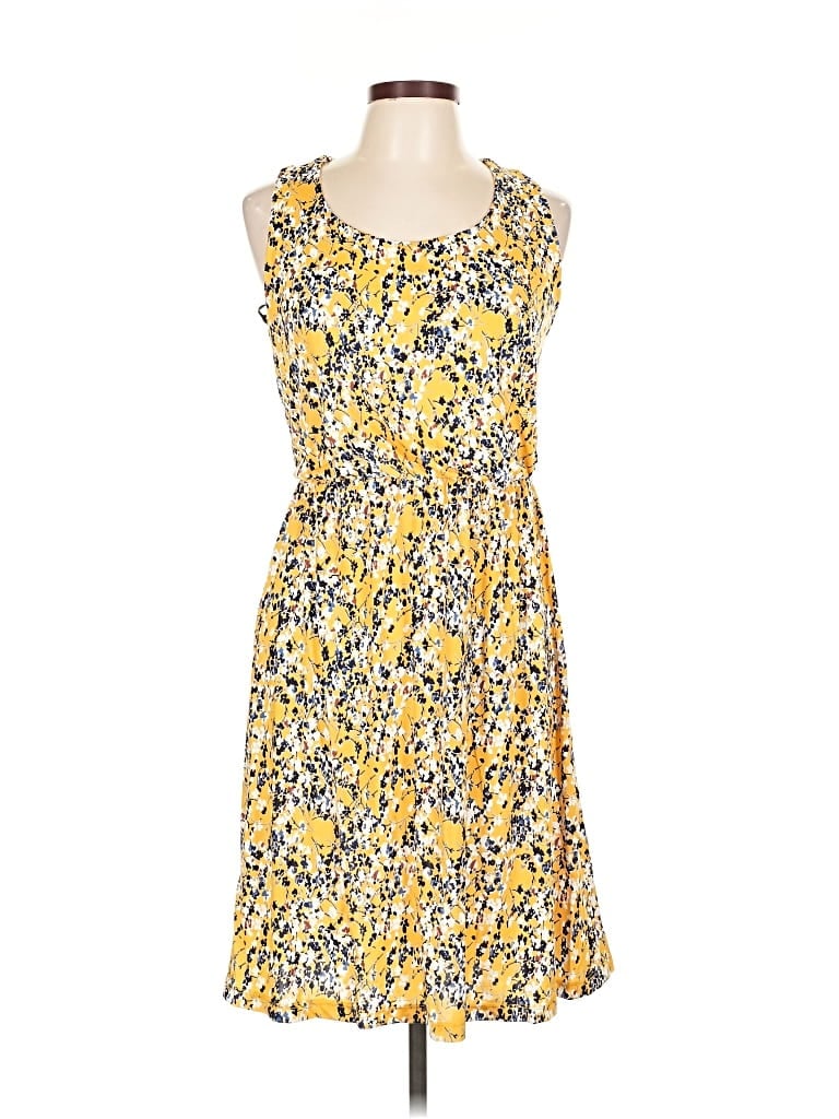 Pre-owned Kaileigh Casual Dress In Yellow