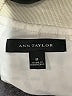 Ann Taylor 100% Polyester Ivory White Formal Skirt Size 8 - photo 3