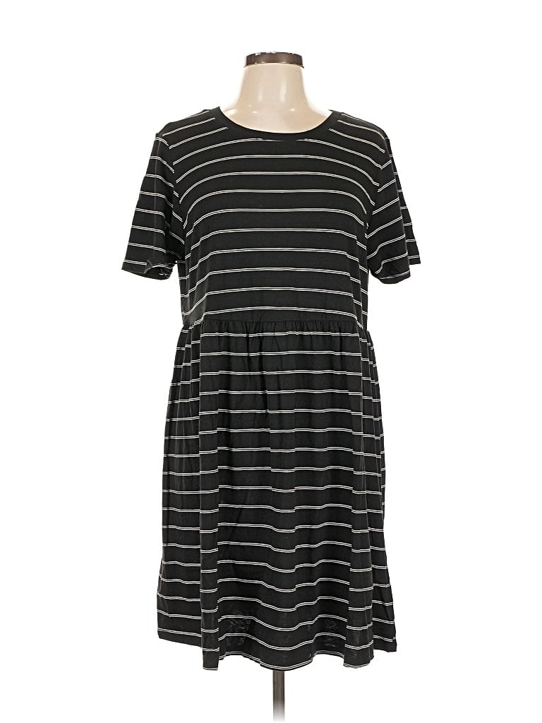 Pre-owned Wild Fable Casual Dress In Black