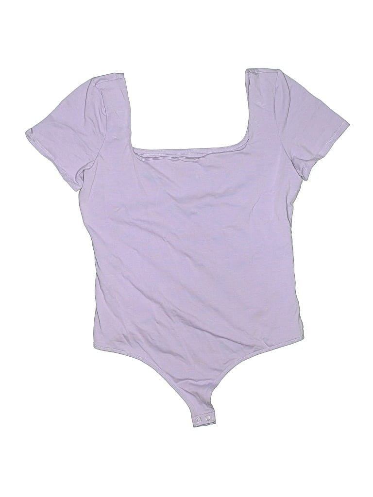 Pre-owned Express Bodysuit In Purple