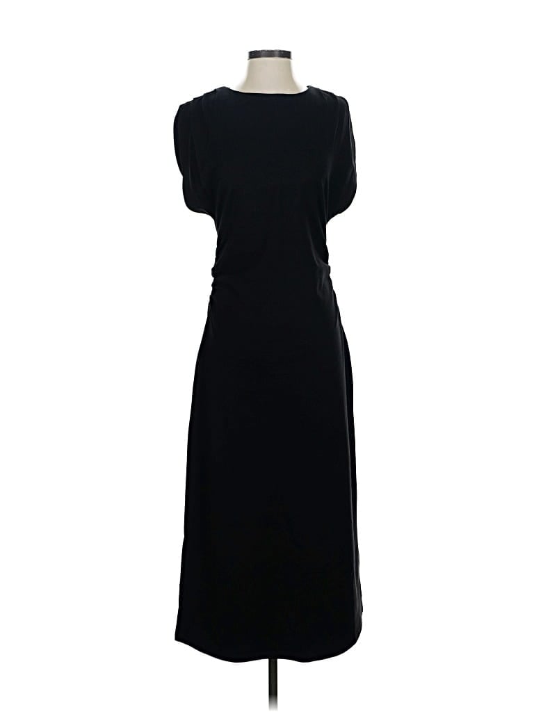 Pre-owned H&m Casual Dress In Black