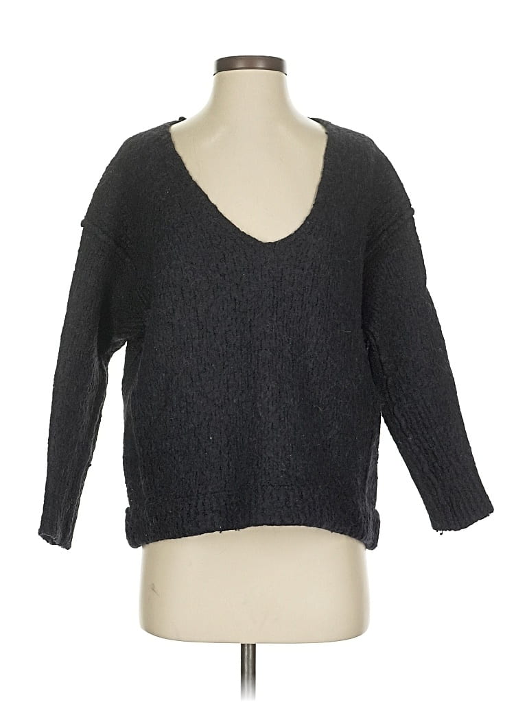 FREE PEOPLE Pre-owned Pullover Sweater In Gray
