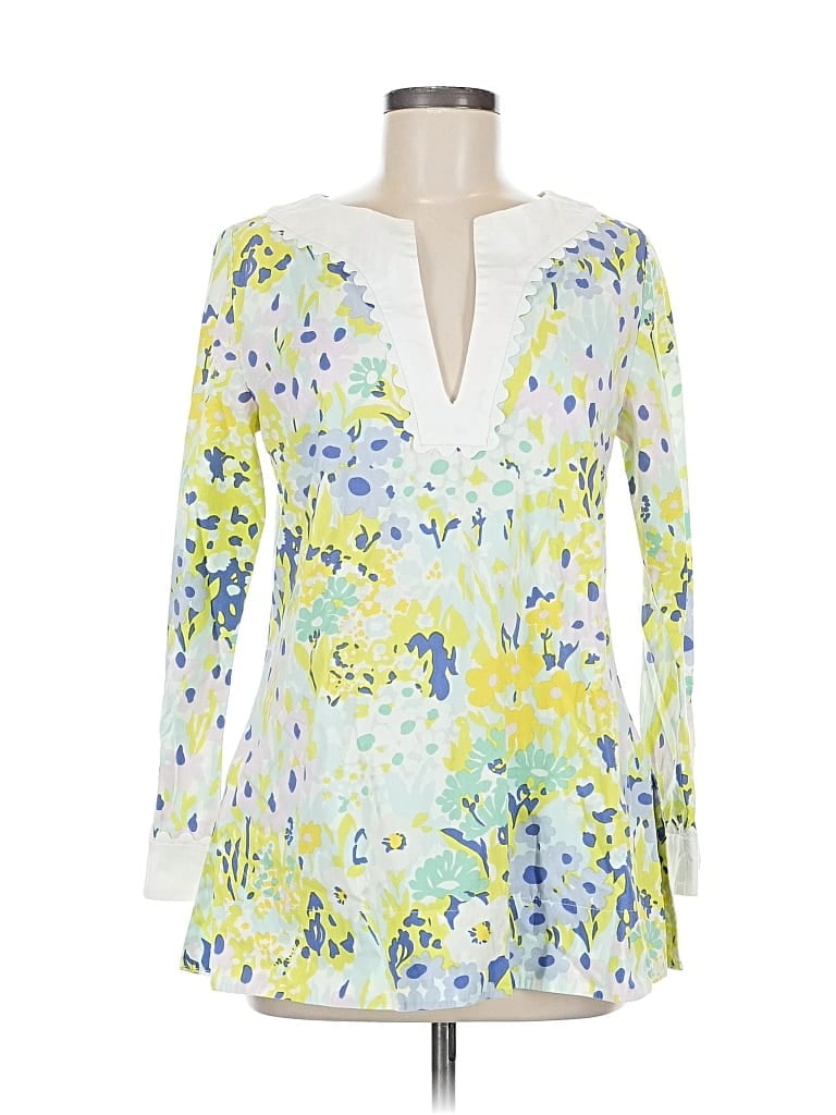 Pre-owned Lesley Evers Kimono In Yellow