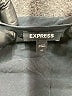 Express Solid Gray Casual Dress Size XS - photo 7