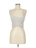 Crescent Silver Sleeveless Top Size M - photo 1