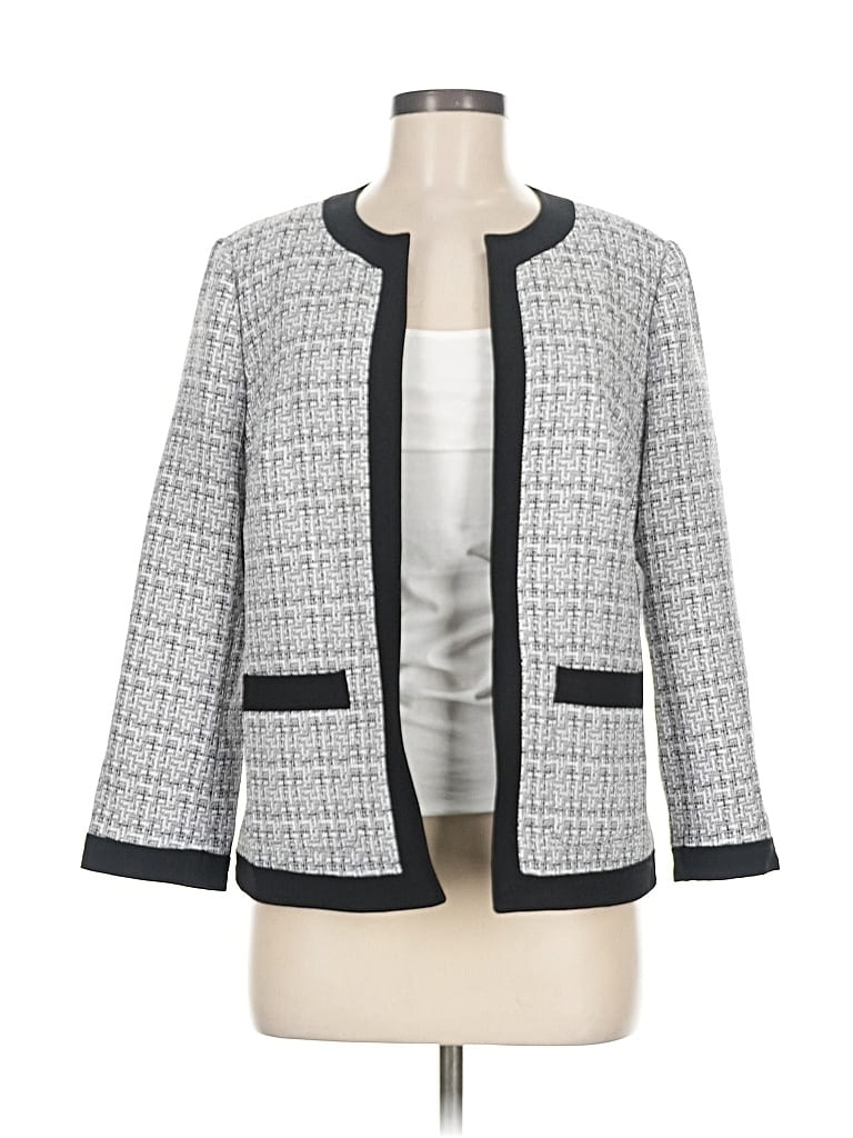 BLACK LABEL BY EVAN PICONE Pre-owned Cardigan Sweater In Gray