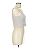 Crescent Silver Sleeveless Top Size M - photo 4