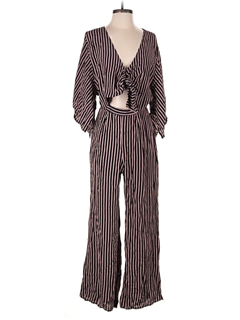 FAITHFULL THE BRAND Pre-owned Jumpsuit In Brown