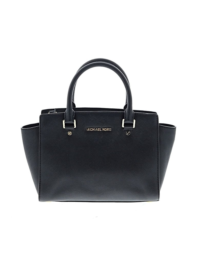 MICHAEL MICHAEL KORS Pre-owned Leather Satchel In Black