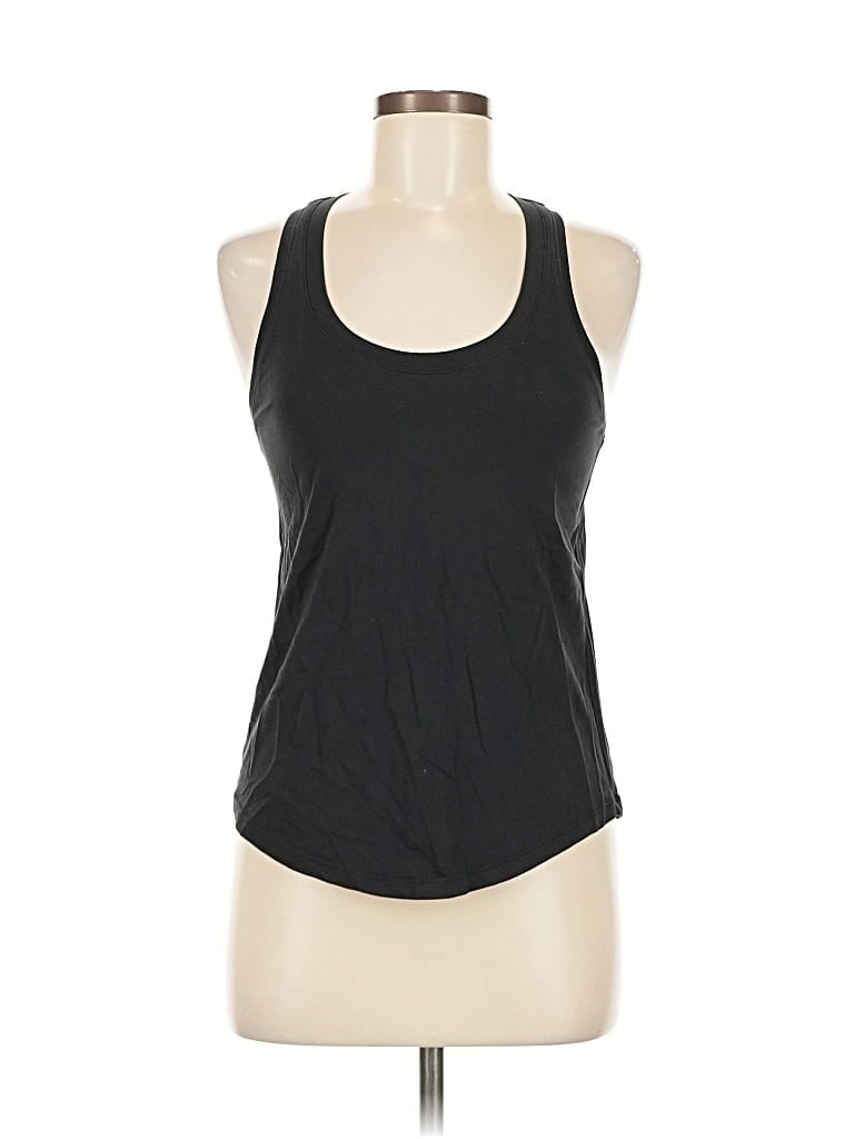 Pre-owned Lululemon Athletica Active Tank Top In Black
