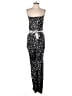 LPA 100% Polyester Polka Dots Black Jumpsuit Size XXS - photo 1