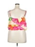 TYR 100% Polyester Pink Sleeveless Blouse Size 3X - photo 2