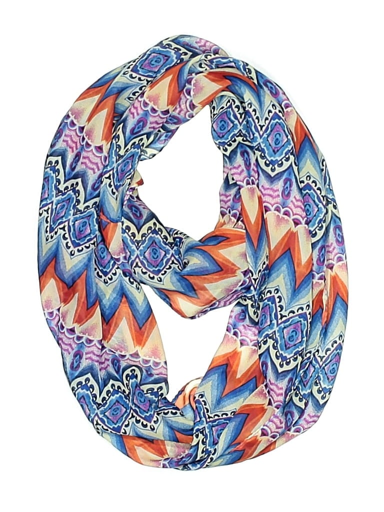 Pre-owned Unbranded Scarf In Blue