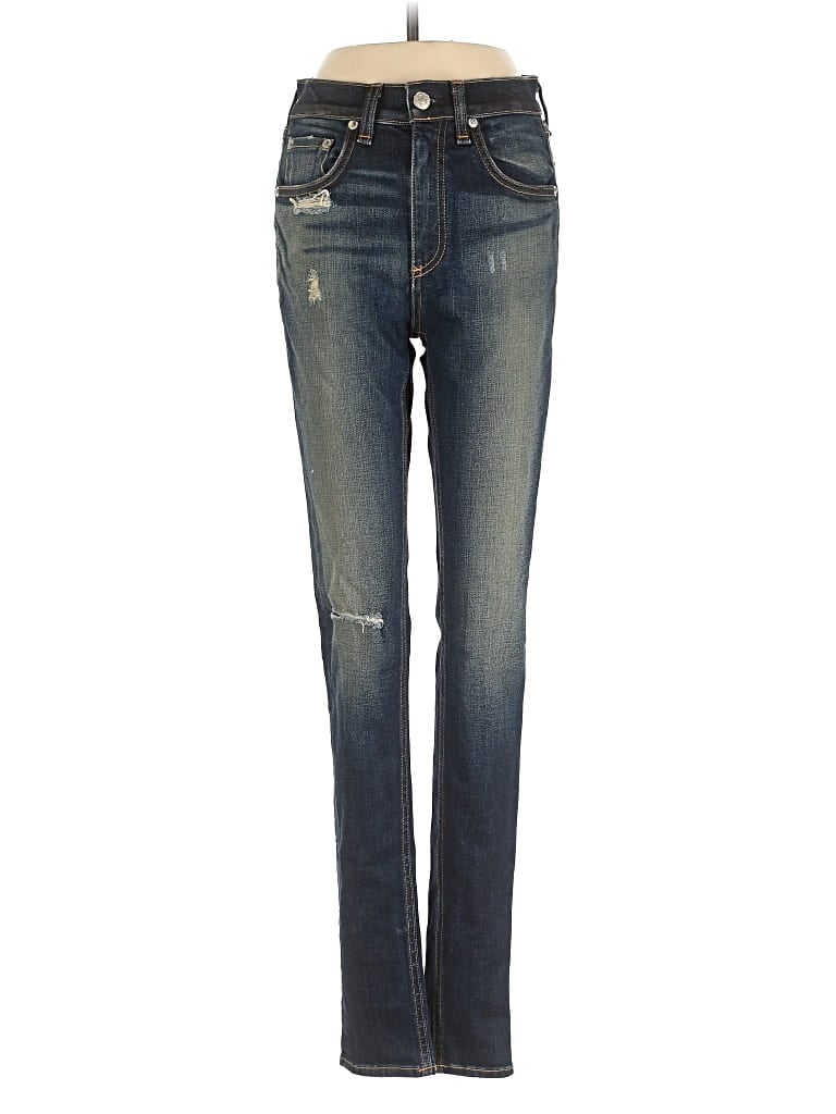 Pre-owned Rag & Bone Jeans In Blue