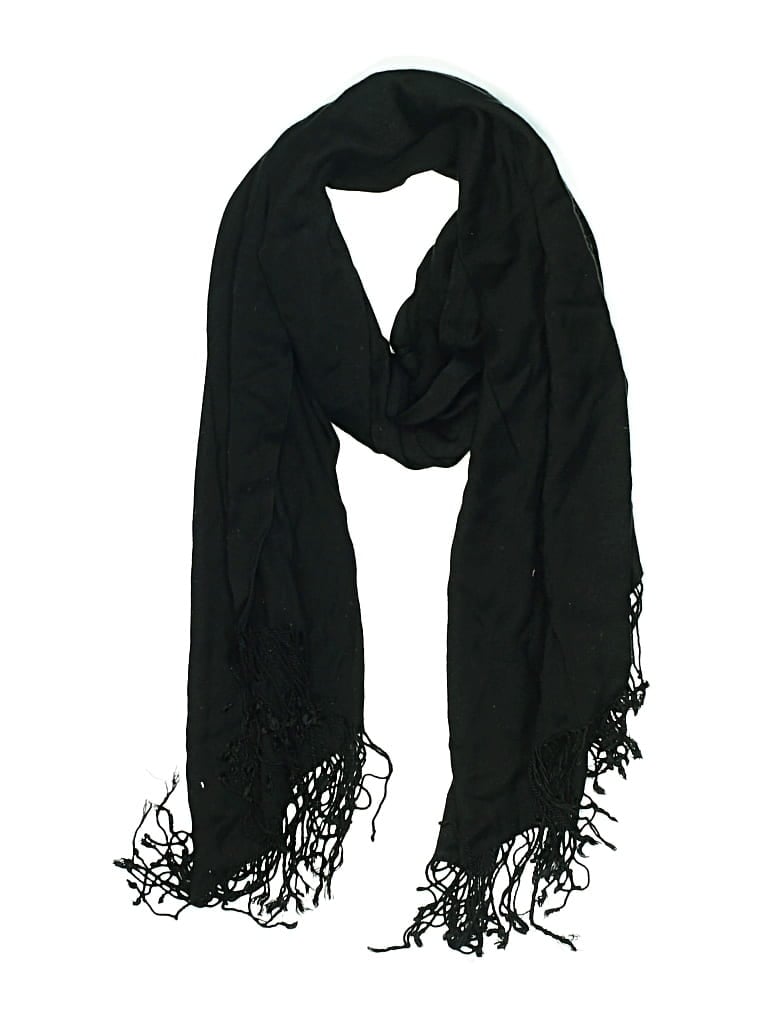 Pre-owned Unbranded Scarf In Black