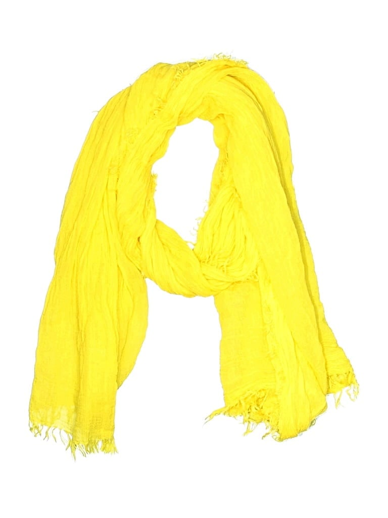 UNBRANDED Pre-owned Scarf In Yellow