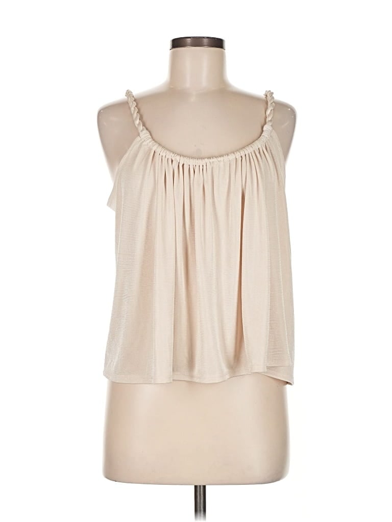 EXPRESS Pre-owned Sleeveless Blouse In White