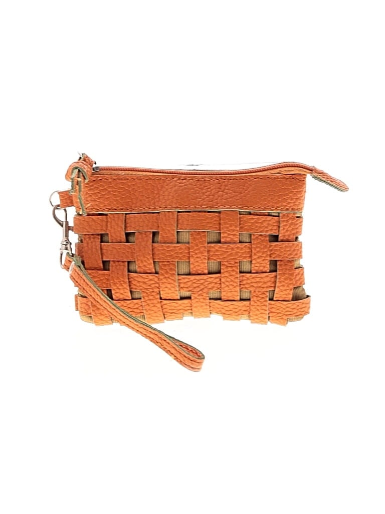 Pre-owned Assorted Brands Wristlet In Orange