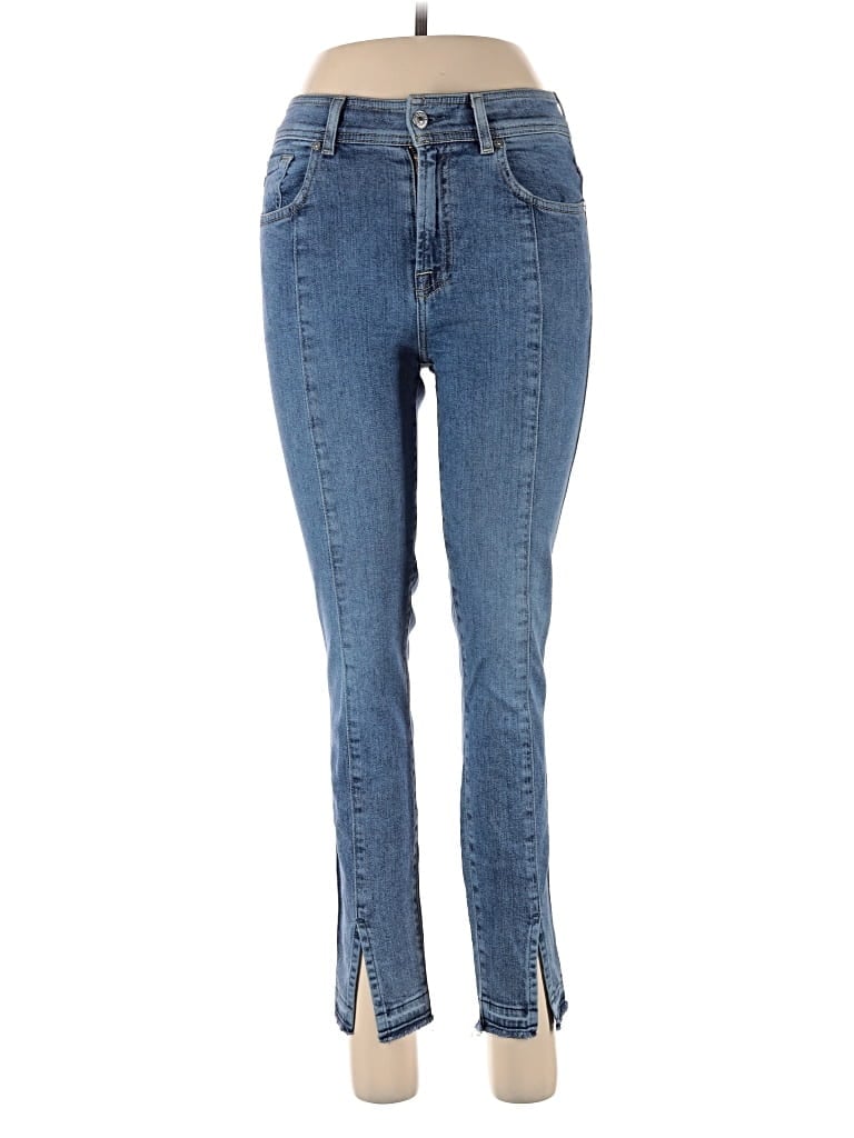 Pre-owned 7 For All Mankind Jeans In Blue