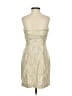 Tibi Metallic Gold Cocktail Dress Size 0 - photo 2