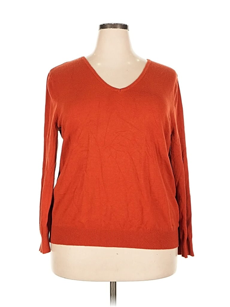 Pre-owned Love Ellie Pullover Sweater In Orange