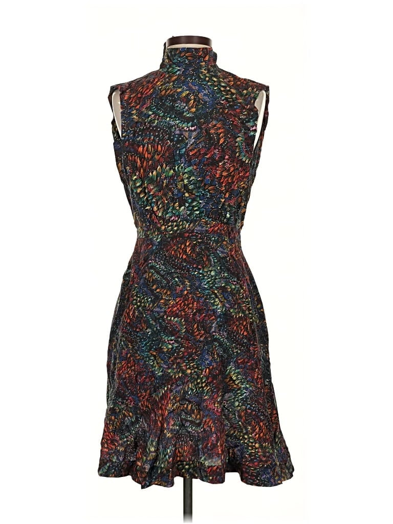 Pre-owned Saloni Cocktail Dress In Black