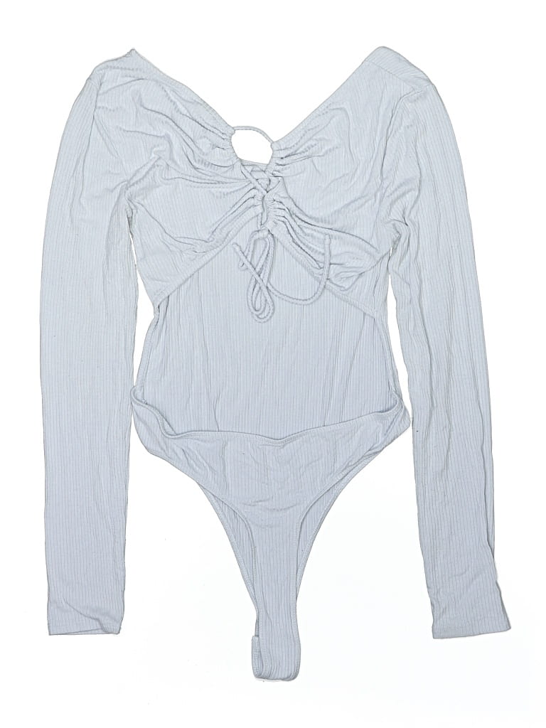 Pre-owned Wild Fable Bodysuit In Gray