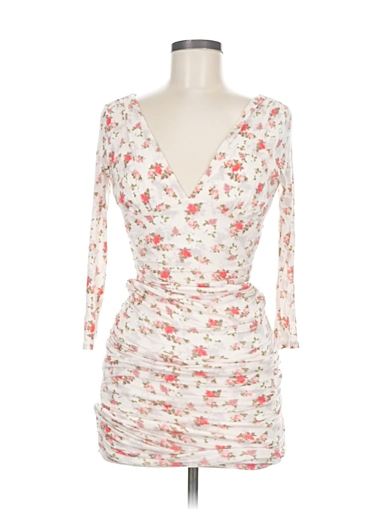GUESS Pre-owned Cocktail Dress In White