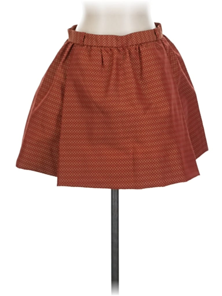 Pre-owned Lux Casual Skirt In Brown