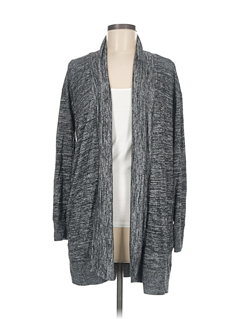 Pre-owned Gap Cardigan Sweater In Gray