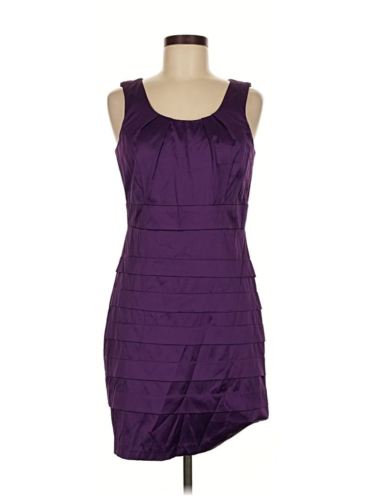 Pre-owned A. Byer Cocktail Dress In Purple