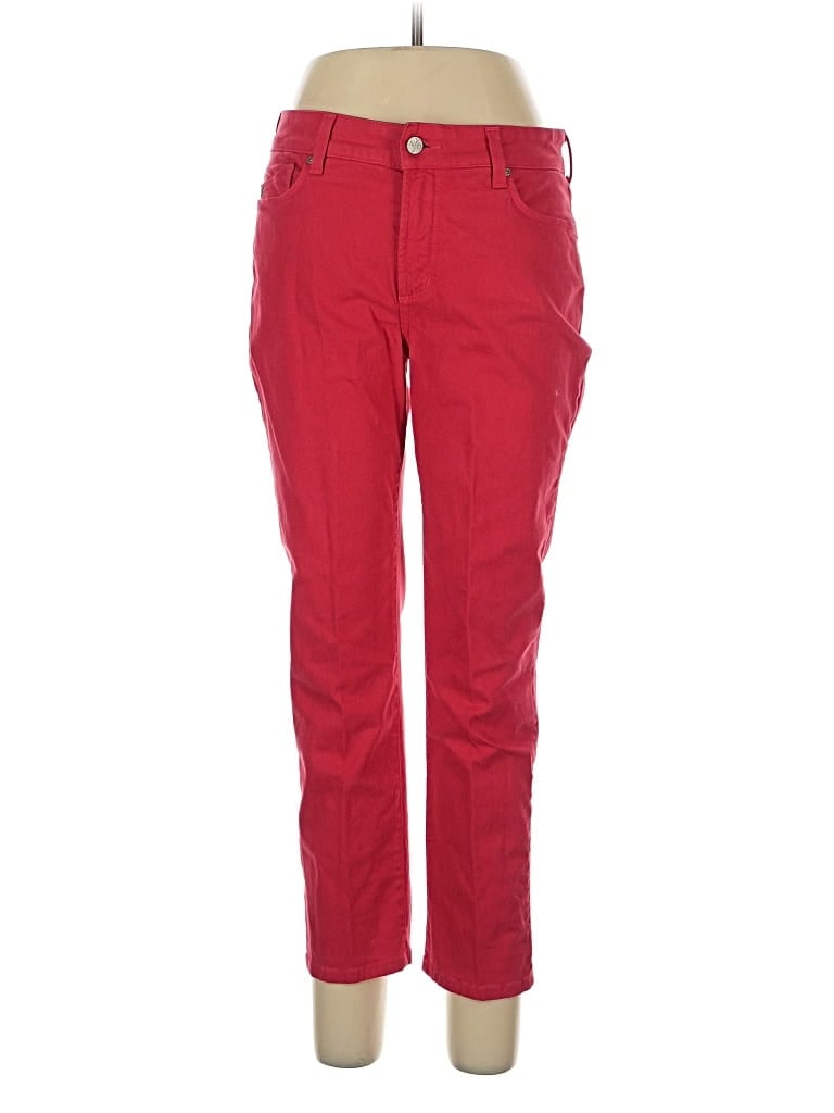 Pre-owned Nydj Casual Pants In Red