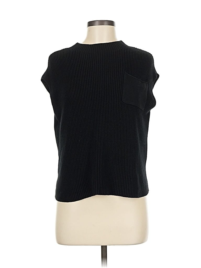 UNBRANDED Pre-owned Sleeveless T-shirt In Black