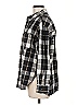 Universal Thread Checkered-gingham Black Long Sleeve Button-Down Shirt Size M - photo 5